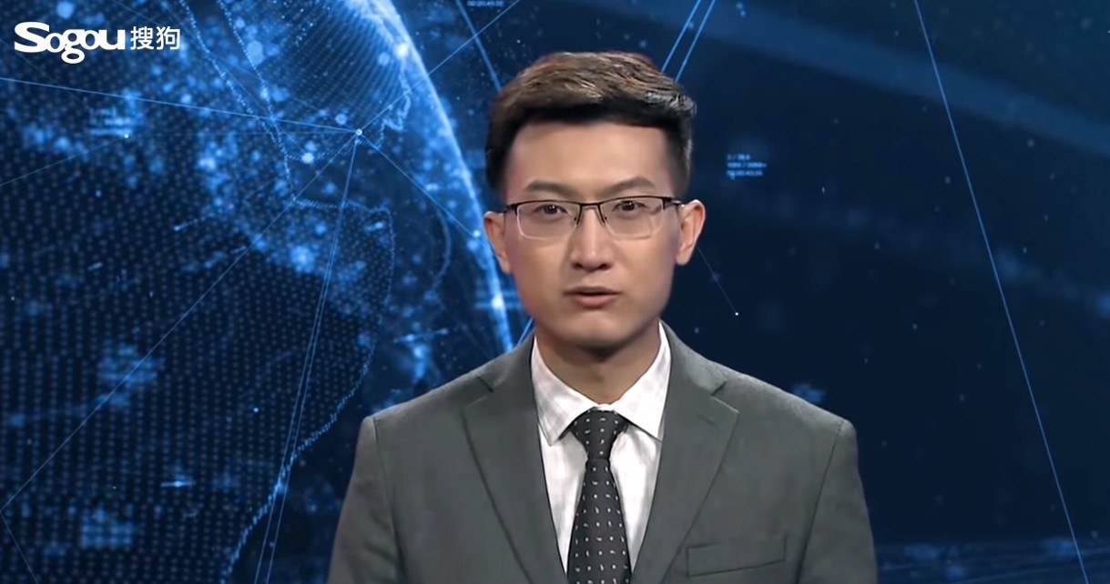 W chińskiej telewizji występuje prezenter wygenerowany z pomocą DeepFake /Geekweek