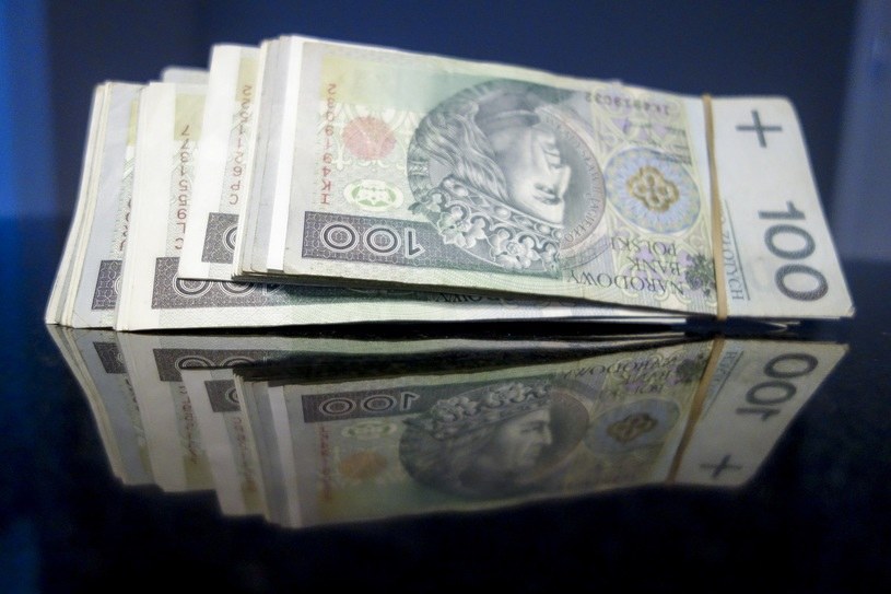 ​W ciągu dekady wartość banknotów w Polsce potroiła się /Piotr Kamionka /Reporter