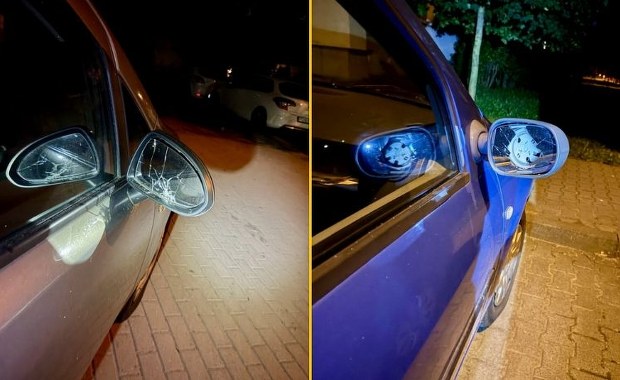 W ciągu jednej nocy zniszczył 18 samochodów. Wandal zatrzymany