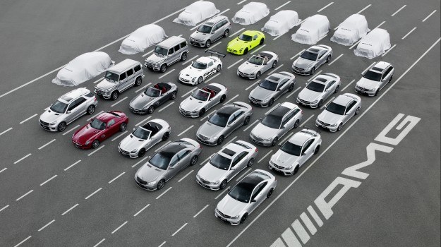 W ciągu najbliższych 5 lat gama AMG ma zostać poszerzona z obecnych 22 do około 30 modeli. /Mercedes