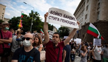 W czasie antyrządowej demonstracji w Bułgarii doszło do starć z policją 