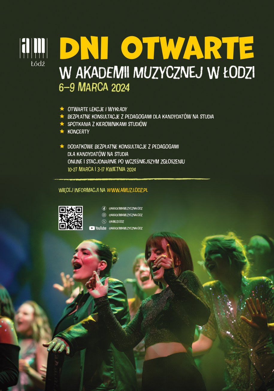 W czasie Dni Otwartych w Akademii Muzycznej w Łodzi zaplanowano wiele koncertów i przedstawień także dla szerokiej publiczności /Akademia Muzyczna w Łodzi /Materiały prasowe