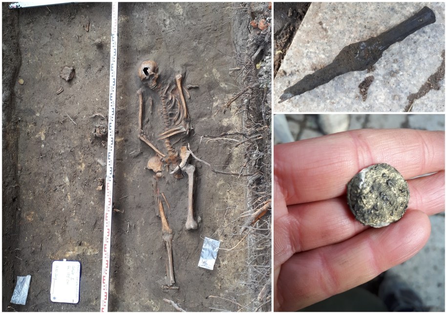 W czasie prac ciepłowniczych prowadzonych w Krakowie od ulicy Sereno Fenn'a przez Krowoderską, Słowiańską aż do ulicy Pędzichów archeolodzy dokonali niezwykłych odkryć /Justyna Jarosz-Romaniec /