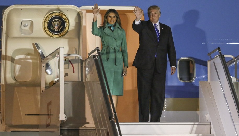 W czwartek Donald Trump spotka się z prezydentem Andrzejem Dudą oraz z liderami państw Trójmorza i wygłosi przemówienie na pl. Krasińskich. /Paweł Supernak /PAP