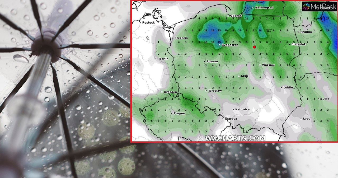W czwartek IMGW prognozuje ulewy i burze w dużej części kraju /Pixabay/wxcharts /