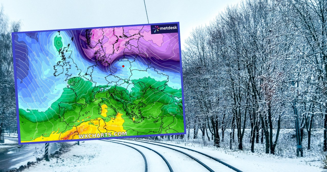 W czwartek marznące opady utrudniają ruch kolejowy oraz drogowy. Wydano alerty IMGW dla 14 województw /123rf/wxcharts /