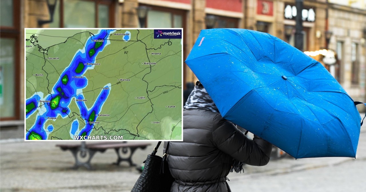 W czwartek znowu trzeba uważać na wichury, tym razem na południu kraju. Wydano alerty IMGW w czterech województwach /Tomasz Pietrzyk/Agencja Wyborcza.pl/WXCHARTS /