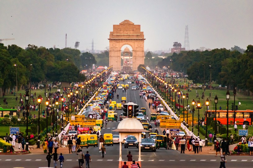 W Delhi w Indiach mieszka 32 mln osób. /123RF/PICSEL