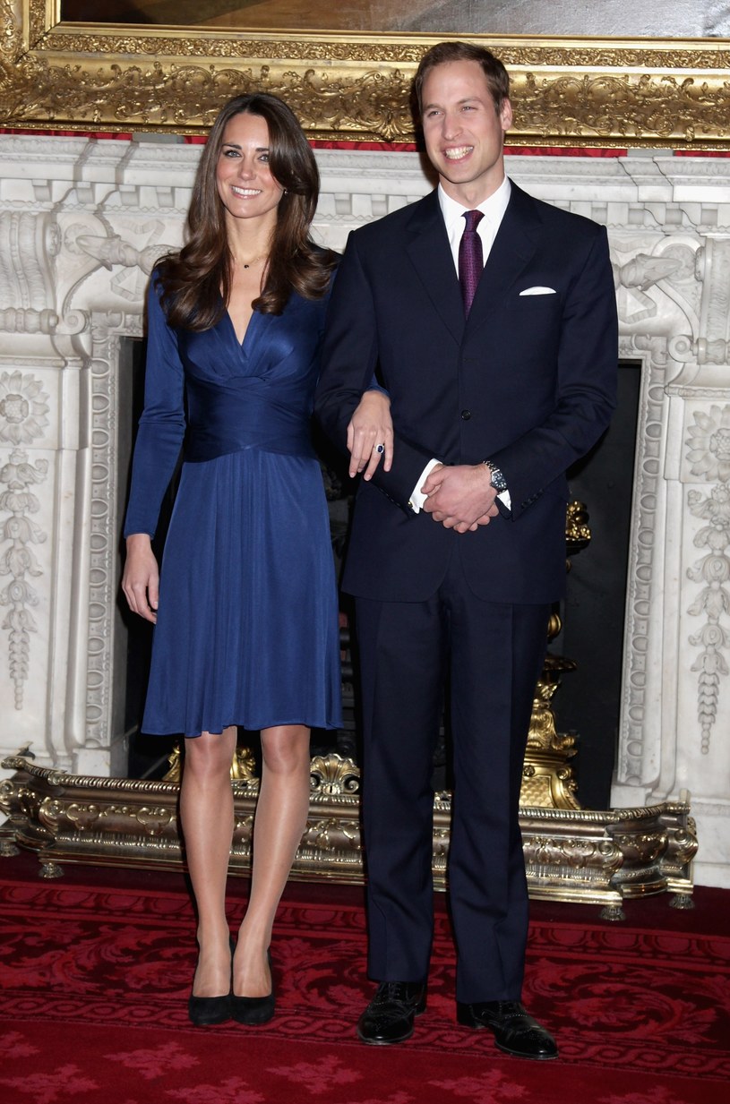 W dniu oficjalnych zaręczyn Kate promieniała &nbsp; /Getty Images/Flash Press Media