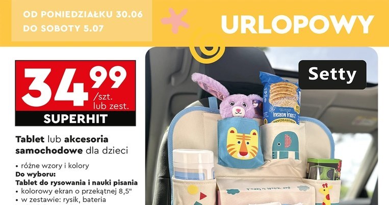 W drogę bez stresu! Niezawodne akcesoria samochodowe teraz w promocji w Biedronce /Biedronka /INTERIA.PL