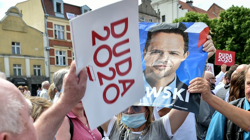 W drugiej turze zmierzą się Andrzej Duda i Rafał Trzaskowski /Lukasz Dejnarowicz /Agencja FORUM