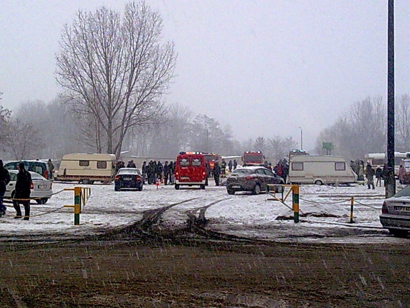 W Działoszynie w Łódzkiem podczas pokazów zawalił się namiot cyrkowy &nbsp; /Adam /Gorąca Linia RMF FM