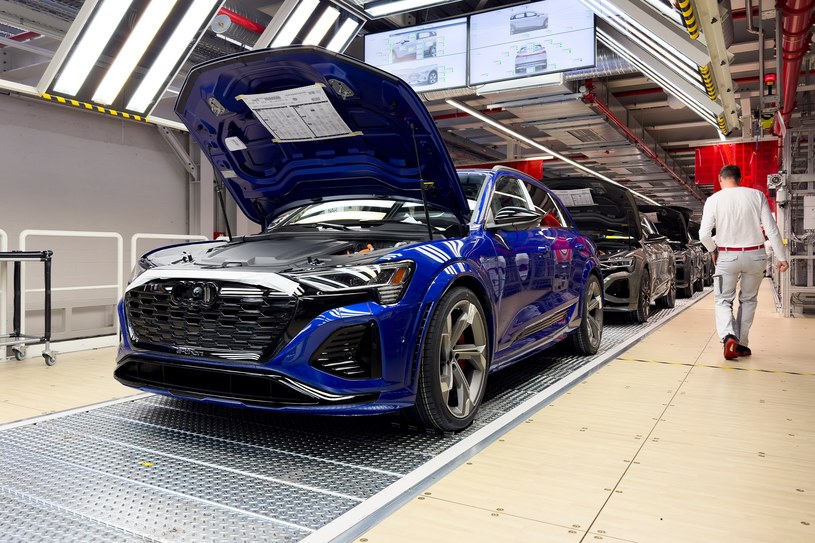 W fabryce Audi Brussels powstaje rocznie blisko 50 tys. elektrycznych aut /Jan Guss-Gasiński /INTERIA.PL