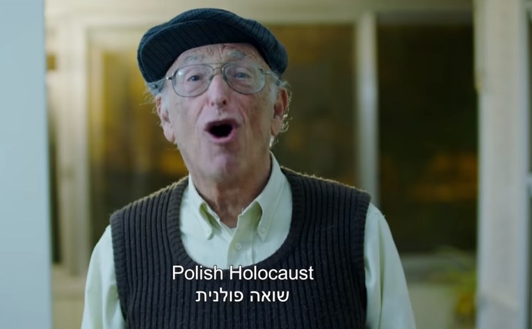 W filmie fundacji pada zwrot "Polski Holocaust" /YouTube