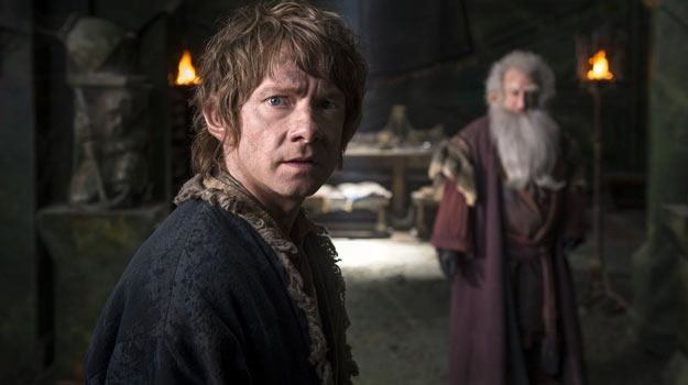 W filmie "Hobbit: Bitwa Pięciu Armii" Martin Freeman ostatni raz wcielił się w tytułowego bohatera /materiały dystrybutora