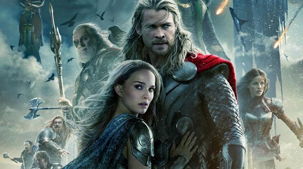 W filmie "Thor: Mroczny świat"" ponownie zobaczymy duet Natalie Portman - Chris Hemsworth /materiały dystrybutora