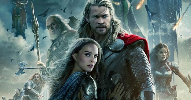 W filmie "Thor: Mroczny świat"" ponownie zobaczymy duet Natalie Portman - Chris Hemsworth /materiały dystrybutora