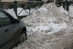 W Gdańsku nie ma już miejsca na śnieg