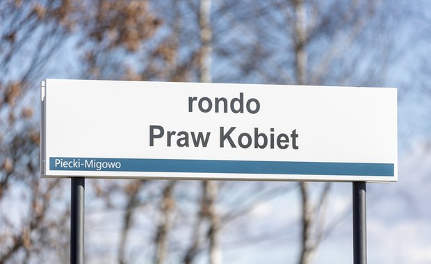 W Gdańsku odsłonięto Rondo Praw Kobiet