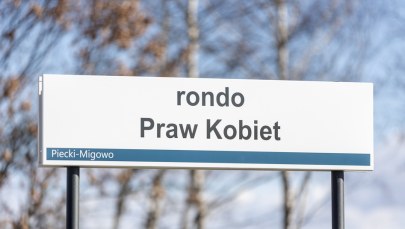W Gdańsku odsłonięto Rondo Praw Kobiet