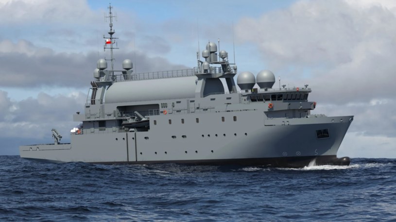 W Gdańsku rozpocznie się budowa kolejnego okrętu dla Marynarki Wojennej RP. /Saab /materiały prasowe