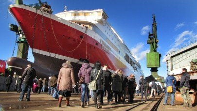 W Gdańsku zwodowano 170-metrowy prom dla norweskiego armatora