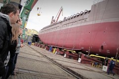 W Gdańsku zwodowano supernowoczesny statek 