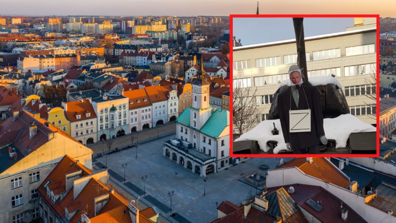 W Gliwicach zawisła kukła z wizerunkiem Władimira Putina /Robert Neumann / Forum; Agencja Forum, Dzisiaj w Gliwicach; Facebook /