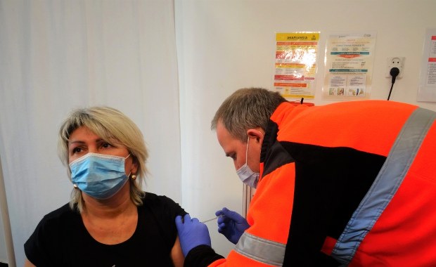 W gliwickim szpitalu nr 4 ruszyły szczepienia przeciwko COVID-19 dla uchodźców z Ukrainy