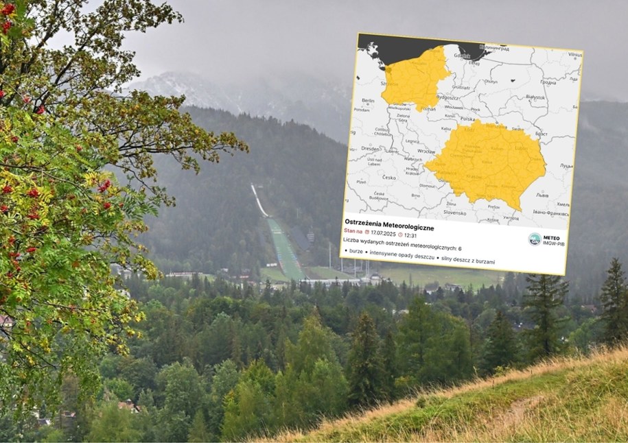 W górach meteorolodzy prognozują deszcz ze śniegiem /Paweł Murzyn  /East News
