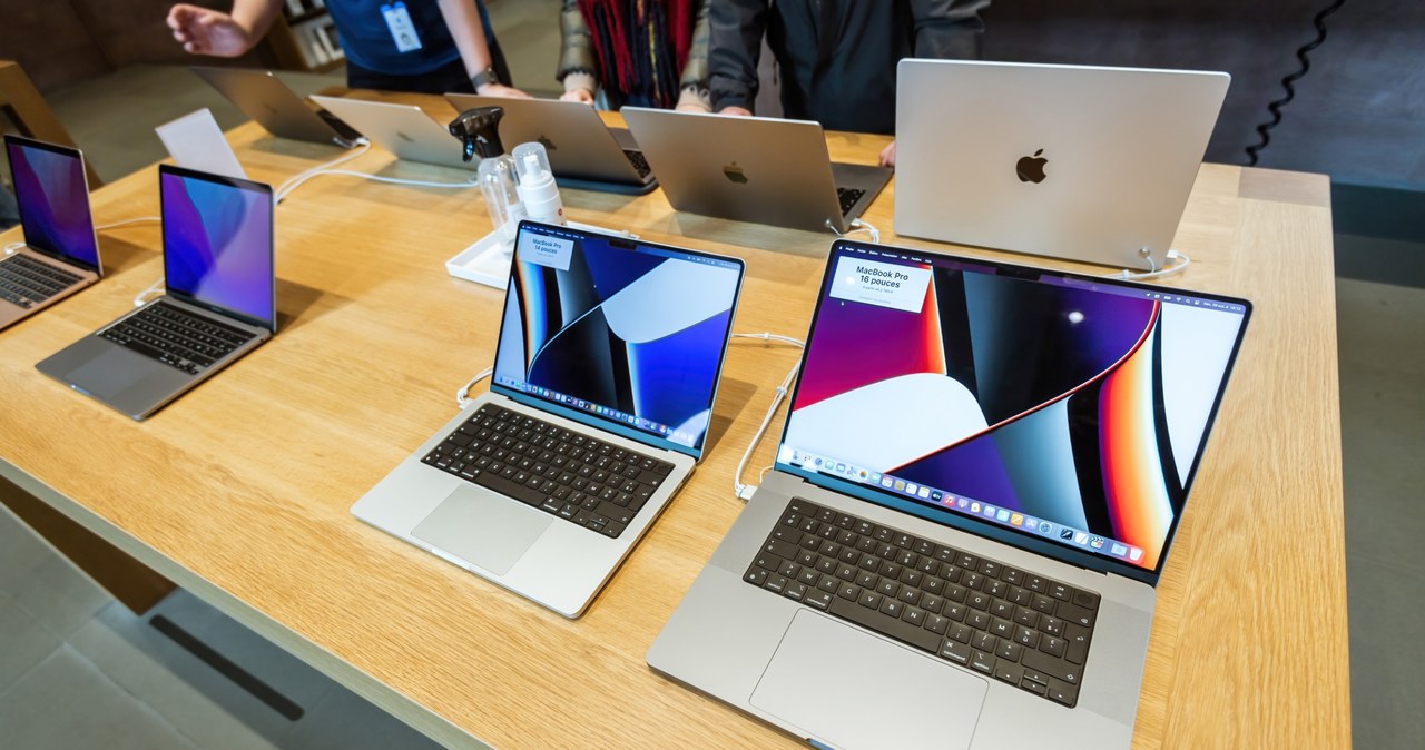 W I kwartale 2023 r. sprzedaż komputerów Apple spadła o ponad 40 proc. rok do roku /123RF/PICSEL