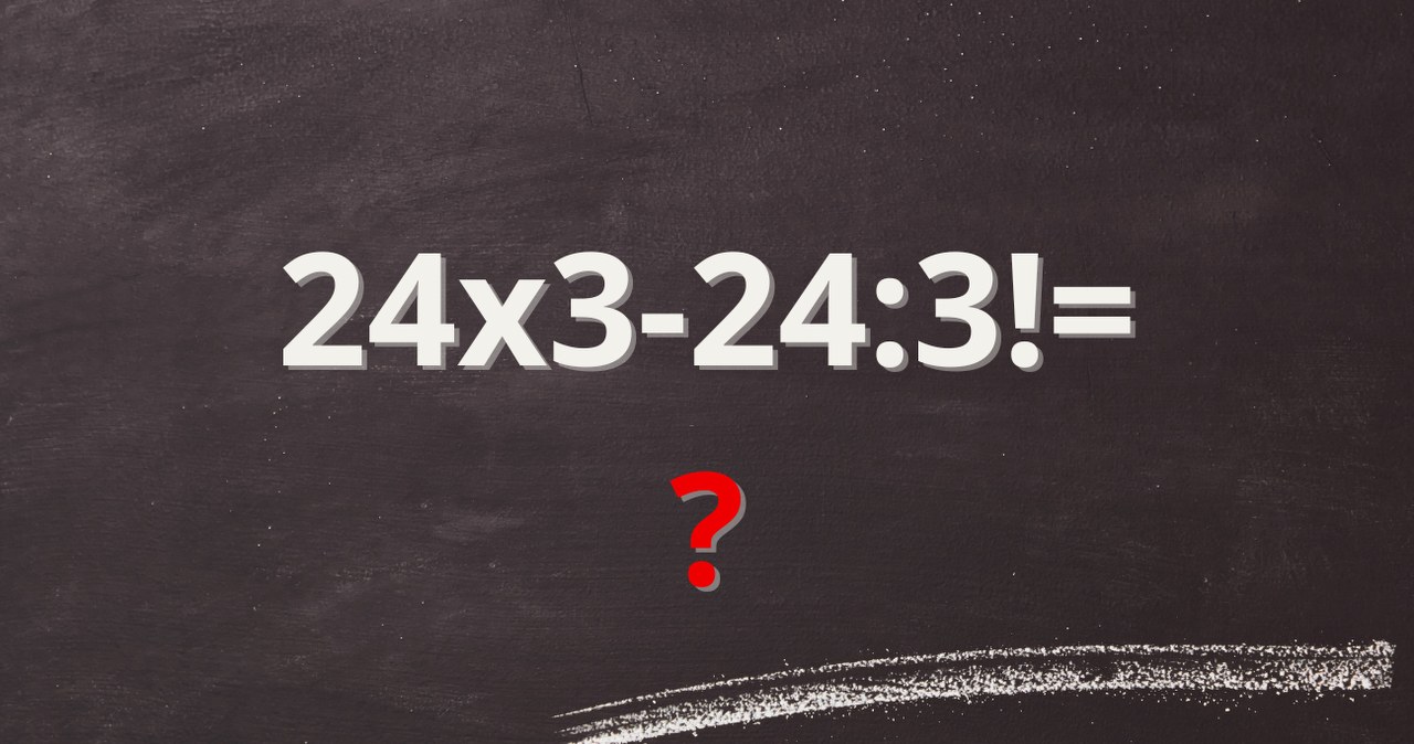 W ile podasz poprawny wynik? Tutaj mniej się na baczności /Canva Pro