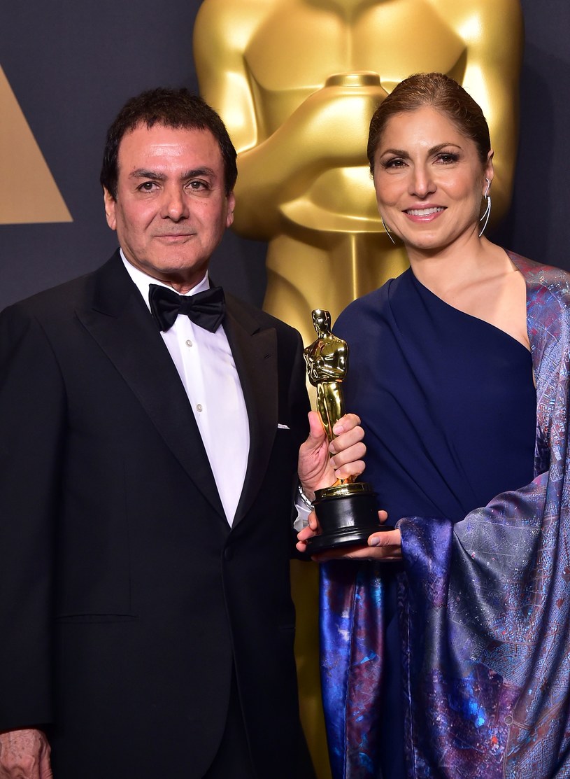 W imieniu Farhadiego Oscara odebrała inżynier Anousheh Ansari, pierwsza kobieta i obywatelka Iranu, która jako turystka poleciała w kosmos. /AFP