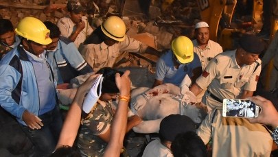 W Indiach zawalił się hotel. Są ofiary śmiertelne