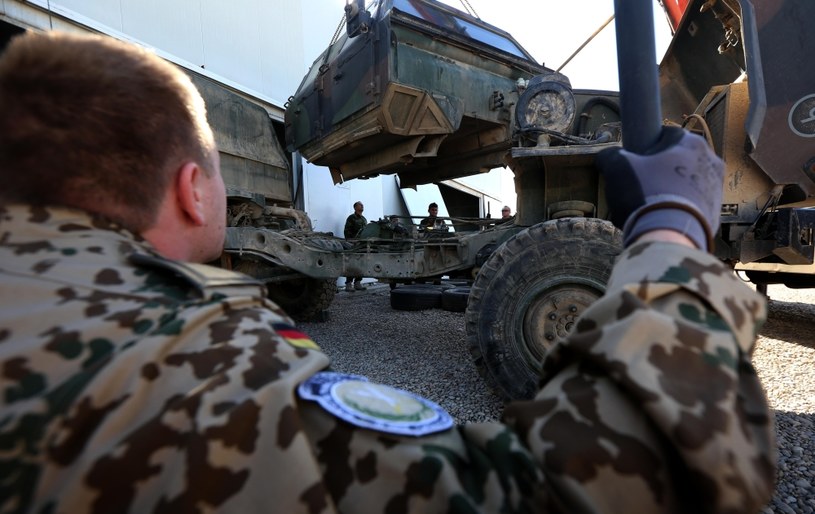 W Iraku przebywa obecnie około 160 niemieckich żołnierzy /SAFIN HAMED /AFP