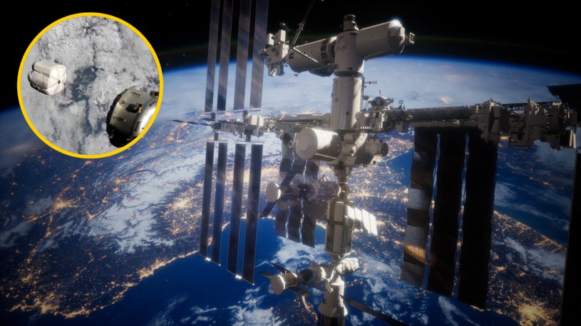 W jaki sposób ISS pozbywa się swoich śmieci? /123RF/PICSEL