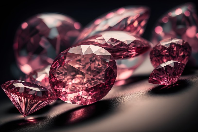 W jaki sposób powstają różowe diamenty? Naukowcy uchlają rąbka tajemnicy /mindsparx /123RF/PICSEL