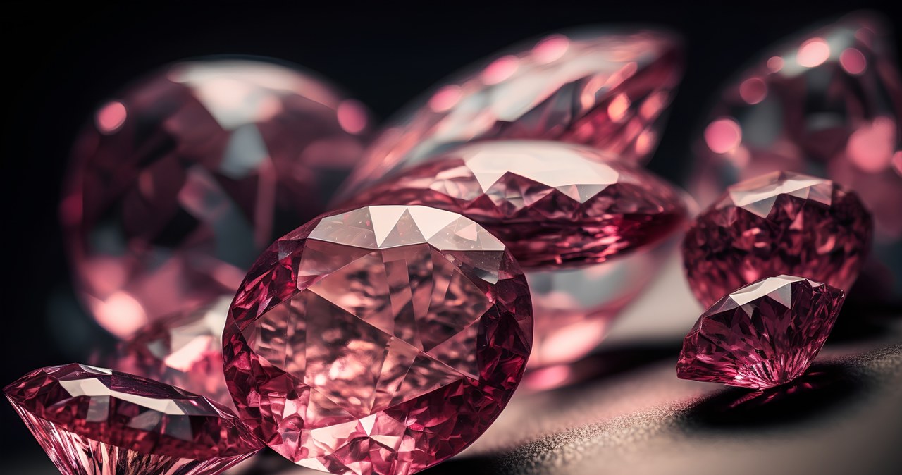W jaki sposób powstają różowe diamenty? Naukowcy uchlają rąbka tajemnicy /mindsparx /123RF/PICSEL