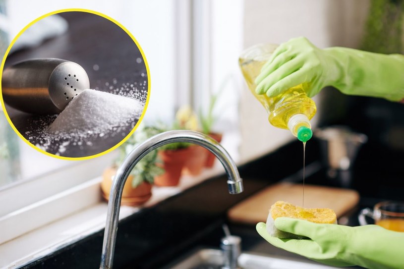 W jaki sposób przygotować domowy detergent na bazie soli? /123RF/PICSEL
