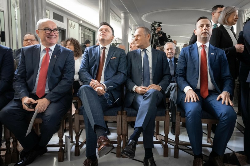 W jakiej konfiguracji wystartuje w wyborach opozycja? Na zdj. od lewej: Włodzimierz Czarzasty, Szymon Hołownia, Donald Tusk, Władysław Kosiniak-Kamysz /Jacek Domiński /Reporter