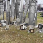 W Jastrzębiu-Zdroju uszkodzono instalację artystyczną