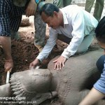W Kambodży odnaleziono niesamowity posąg