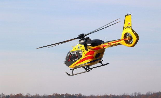 W kamperze wybuchła instalacja. Ranną zabrał śmigłowiec LPR