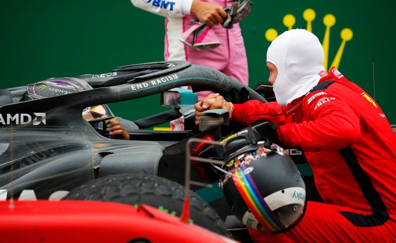 W kasku Vettel zajął trzecie miejsce w GP Turcji /Getty Images