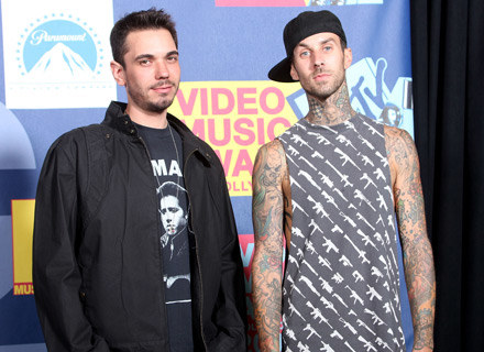 W katastrofie samolotu ciężko ranni zostali DJ Am i Travis Barker - fot. Frederick M. Brown /Getty Images/Flash Press Media