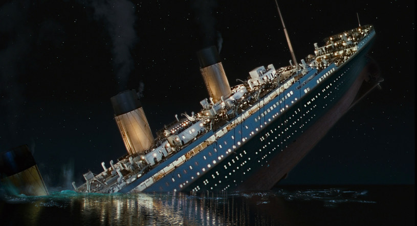 W katastrofie Titanika” zginęło ponad 1505 osób.. /East News