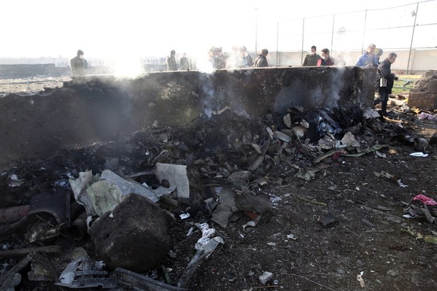 W katastrofie zginęło 176 osób /Abedin Taherkenareh   /PAP/EPA