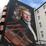 W Katowicach odsłonięto mural Zbigniewa Wodeckiego 