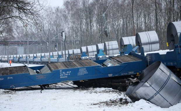 W Katowicach wykoleił się wagon. Wstępne ustalenia policji