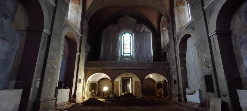 W klasztorze franciszkanów w Bieczu trwa remont. Prowadzone są też prace archeologiczne. /Muzeum Ziemi Bieckiej /facebook.com